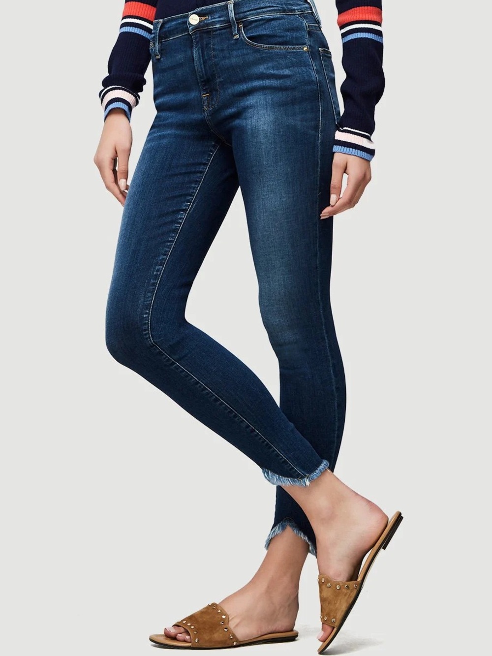 FRAME Jeans | Le Skinny de Jeanne - Longstreet (Raw Hem finish) - Picture 6 of 6